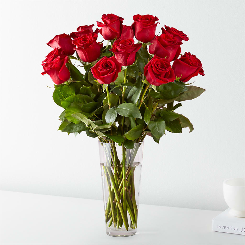 Long Stem Red Rose Bouquet – City Florist, Prestonsburg KY
