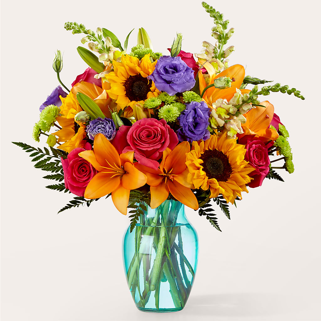 Double Rainbow Bouquet – City Florist, Prestonsburg KY