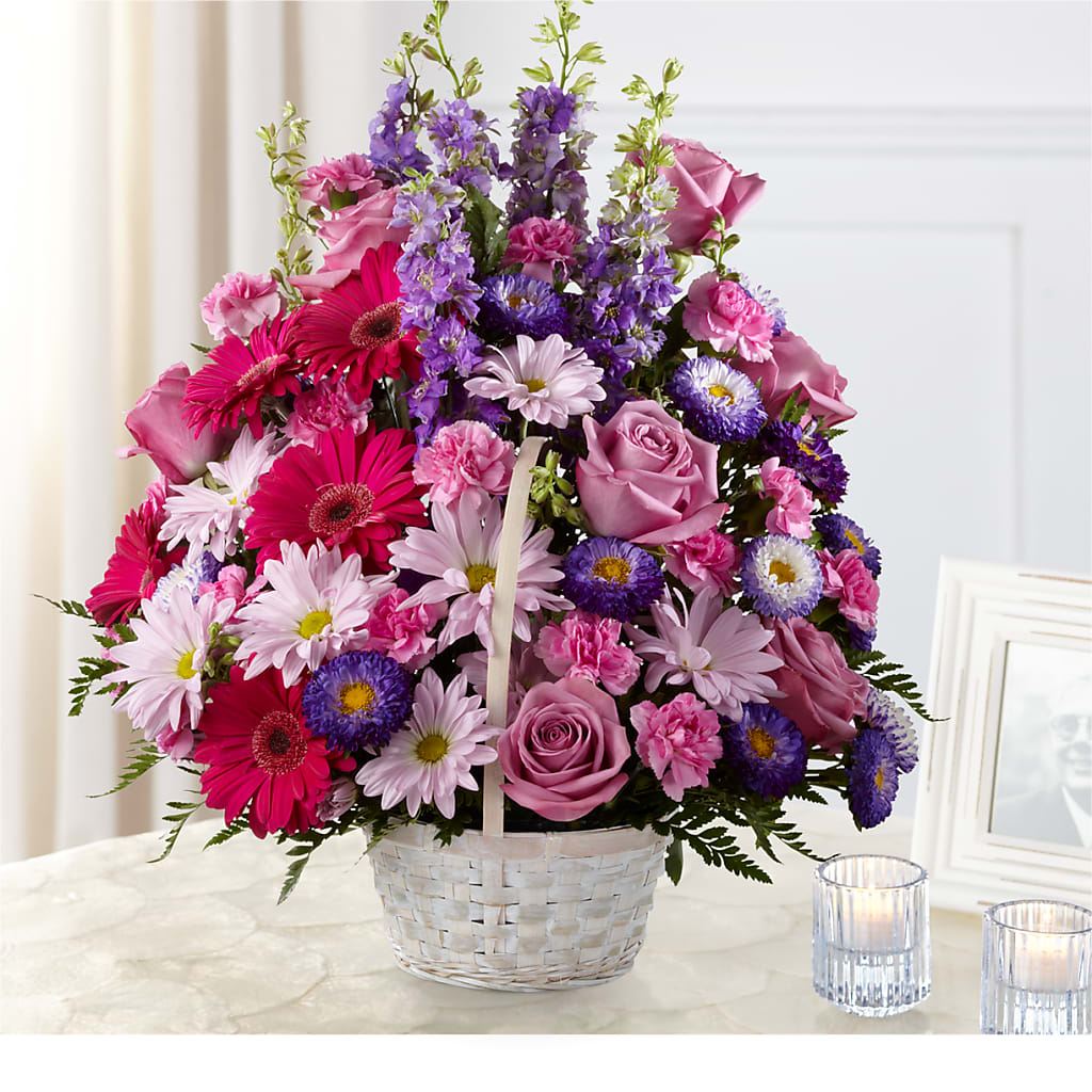 Pastel Peace Basket – City Florist, Prestonsburg KY