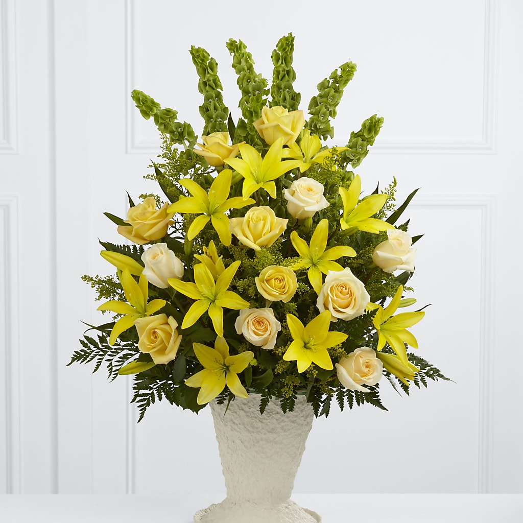 Golden Memories Arrangement – City Florist, Prestonsburg KY