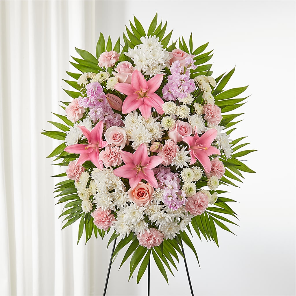 Offering Solace Standing Spray – City Florist, Prestonsburg KY