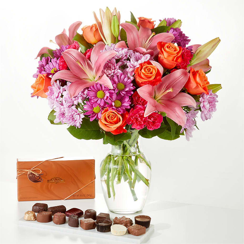 One and Only Bouquet and Chocolate Bundle – City Florist, Prestonsburg KY