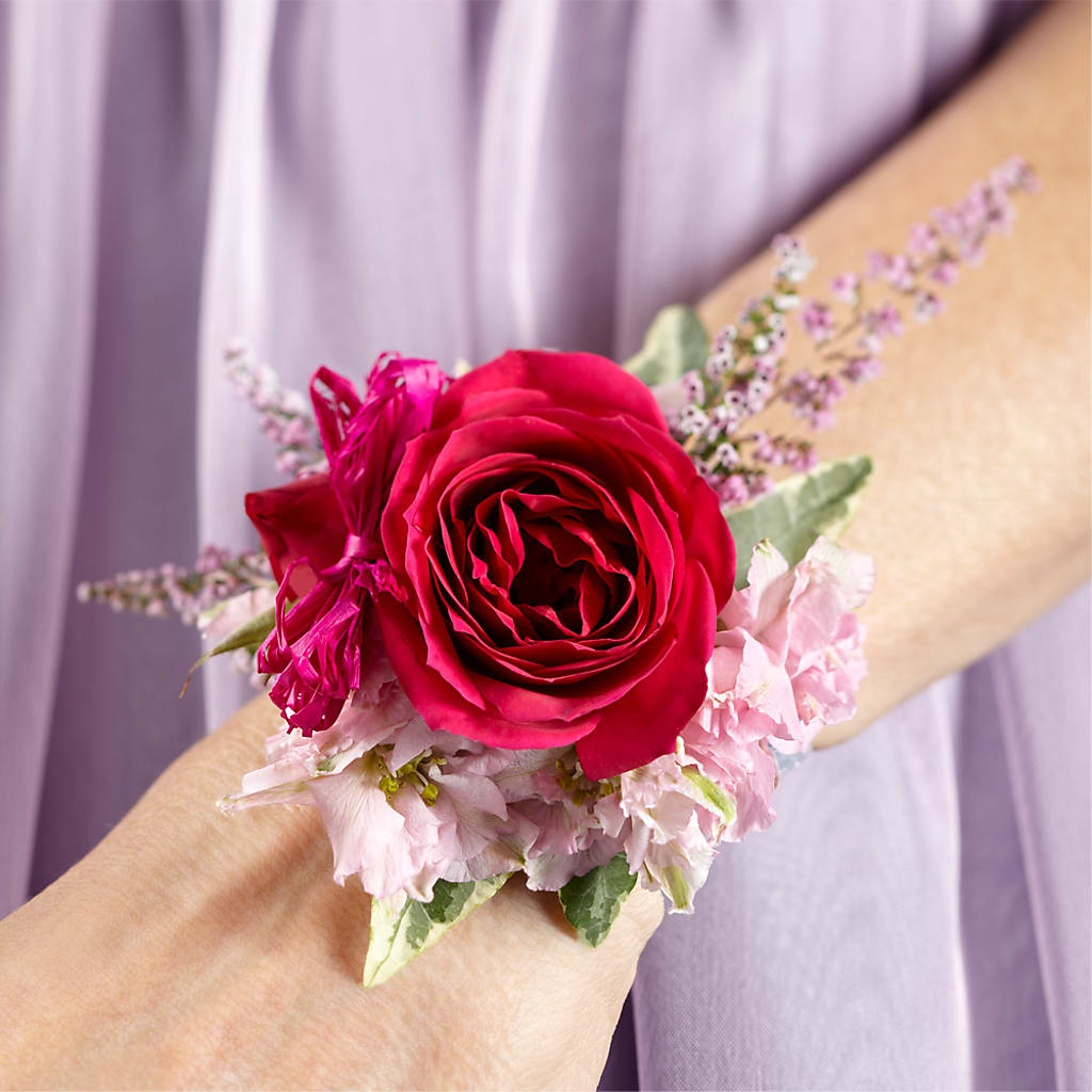 Rose Charm Corsage – City Florist, Prestonsburg KY