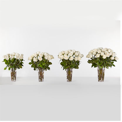 Long Stem White Rose Bouquet –  City Florist, Prestonsburg KY