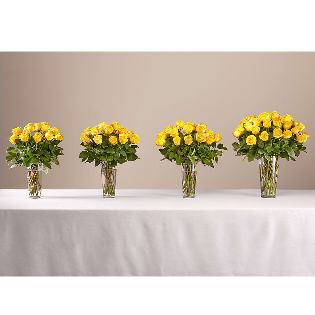 Long Stem Yellow Rose Bouquet –  City Florist, Prestonsburg KY