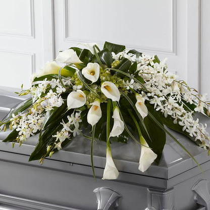 Angel Wings Casket Spray –  City Florist, Prestonsburg KY