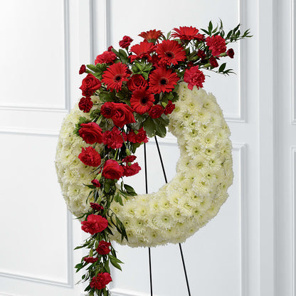 Graceful Tribute Wreath –  City Florist, Prestonsburg KY