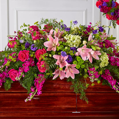 Radiant Tribute Casket Spray –  City Florist, Prestonsburg KY