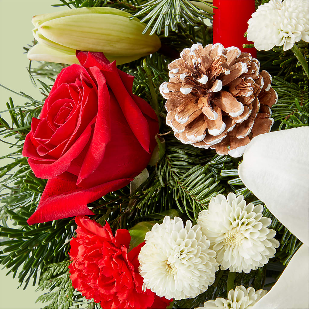 Seasonal Festivities Centerpiece –  City Florist, Prestonsburg KY