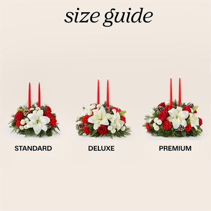 Seasonal Festivities Centerpiece –  City Florist, Prestonsburg KY