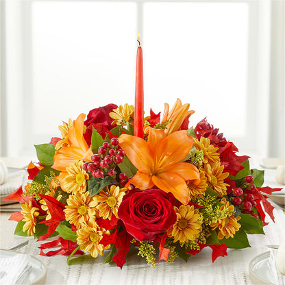 Autumn's Embrace Centerpiece –  City Florist, Prestonsburg KY